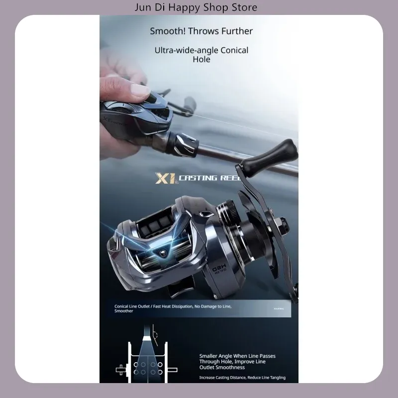 HASIDA X1 Baitcasting Makarası - Spincast Reel incelemesi ve fiyatı